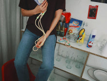 將圖片載入圖庫檢視器 MCRN 手機夾片+編繩長背帶亮麗螢光 組合