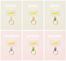 將圖片載入圖庫檢視器 MCRN 手機夾片+手腕掛繩綠粉色 組合