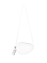 將圖片載入圖庫檢視器 NIEEH 白色環保皮革斜跨肩背包(BLACKPINK JENNIE同款)