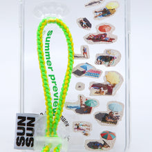 將圖片載入圖庫檢視器 SECOND UNIQUE NAME 夏日綠彈力指套手機殼