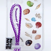 將圖片載入圖庫檢視器 SECOND UNIQUE NAME 夏日紫彈力指套手機殼