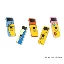 將圖片載入圖庫檢視器 SLBS 辛普森一家系列 花枝指環手機殼 Galaxy Z Flip4