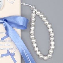 將圖片載入圖庫檢視器 SECOND UNIQUE NAME 芭蕾風蝴蝶結藍色手機殼