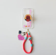 將圖片載入圖庫檢視器 MCRN 手機夾片+手腕掛繩薄荷櫻桃 組合