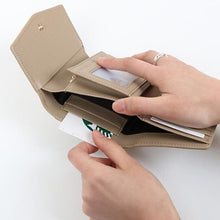 將圖片載入圖庫檢視器 D.LAB Ellin 杏色牛皮皮夾