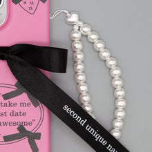 將圖片載入圖庫檢視器 SECOND UNIQUE NAME 芭蕾風蝴蝶結黑色手機殼