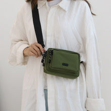 將圖片載入圖庫檢視器 D.LAB Dura 橄欖綠休閒斜背包