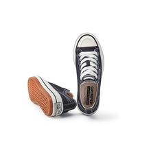 將圖片載入圖庫檢視器 GRIMPER Porcanevas 黑色厚底帆布鞋