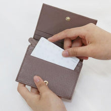 將圖片載入圖庫檢視器 D.LAB Minette 紫色牛皮小皮夾