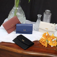 將圖片載入圖庫檢視器 D.LAB Merlin 奶油色牛皮卡夾