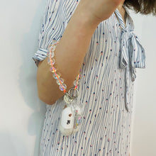 將圖片載入圖庫檢視器 ARNO Beads 可拆式 珠鍊防撞手機殼_微笑霓虹彩虹(橘色)