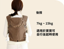 將圖片載入圖庫檢視器 DMANGD 透氣嬰兒背帶_千鳥格紋