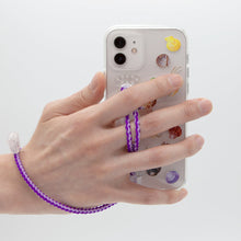 將圖片載入圖庫檢視器 SECOND UNIQUE NAME 夏日紫彈力指套手機殼