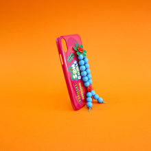 將圖片載入圖庫檢視器 SECOND UNIQUE NAME 夏日藍串珠指套手機殼