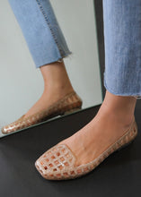 將圖片載入圖庫檢視器 HEAVENLY JELLY Classic Glitter 金色經典果凍鞋