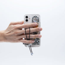 將圖片載入圖庫檢視器 SECOND UNIQUE NAME 貓貓黑色彈力指套手機殼