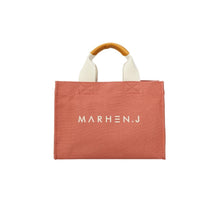 將圖片載入圖庫檢視器 MARHEN.J Rico Comfort 粉色帆布包