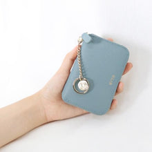 將圖片載入圖庫檢視器 D.LAB Viva 藍色牛皮皮夾