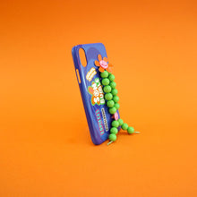 將圖片載入圖庫檢視器 SECOND UNIQUE NAME 哈密瓜綠串珠指套手機殼