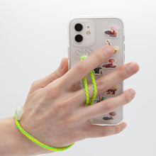 將圖片載入圖庫檢視器 SECOND UNIQUE NAME 夏日綠彈力指套手機殼