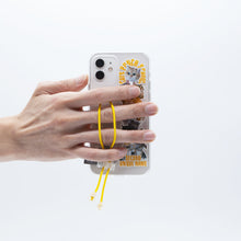 將圖片載入圖庫檢視器 SECOND UNIQUE NAME 貓貓黃色彈力指套手機殼