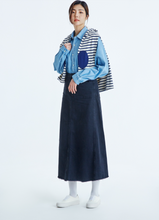 將圖片載入圖庫檢視器 ELLDU Toe-Easy 白色厚底帆布鞋