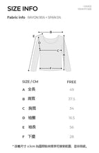 將圖片載入圖庫檢視器 CONCHWEAR 透膚羅紋捲邊上衣 6色