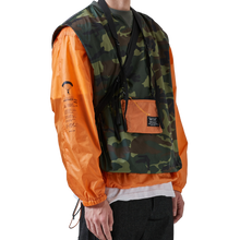 將圖片載入圖庫檢視器 OVER LAB Another High 橘色可折疊環保斜垮包