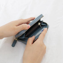 將圖片載入圖庫檢視器 D.LAB Viva 藍色牛皮皮夾