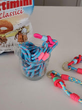 將圖片載入圖庫檢視器 MCRN 手機夾片+編繩長背帶天藍混色 組合