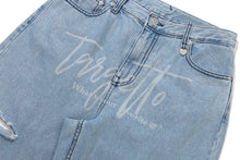 將圖片載入圖庫檢視器 TARGETTO Side Slit 設計單寧牛仔褲 (NMIXX Jiwoo同款)