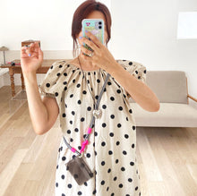 將圖片載入圖庫檢視器 MCRN 手機夾片+編繩長背帶黑白芭比 組合