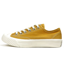 將圖片載入圖庫檢視器 BAKE-SOLE Yeast 芥末黃x白底帆布鞋