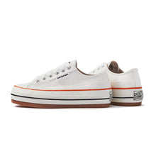 將圖片載入圖庫檢視器 GRIMPER Porcanevas 白色厚底帆布鞋