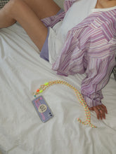 將圖片載入圖庫檢視器 MCRN 手機夾片+編繩長背帶亮麗螢光 組合