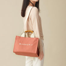 將圖片載入圖庫檢視器 MARHEN.J Rico Comfort 粉色帆布包