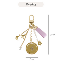 將圖片載入圖庫檢視器 D.LAB Nini 薰衣草紫微笑真皮卡夾零錢包