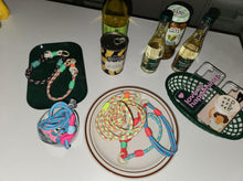 將圖片載入圖庫檢視器 MCRN 手機夾片+手腕掛繩天藍混色 組合