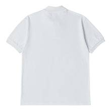將圖片載入圖庫檢視器 BEYOND CLOSET 經典刺繡白色純棉短袖POLO衫