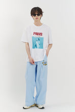 將圖片載入圖庫檢視器 BEYOND CLOSET Paws 伸出貓爪白色短袖T恤