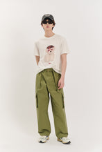 將圖片載入圖庫檢視器 BEYOND CLOSET 搖滾狗狗印花白色短袖T恤