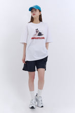 將圖片載入圖庫檢視器 BEYOND CLOSET 經典刺繡黑色尼龍短褲