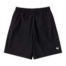 將圖片載入圖庫檢視器 BEYOND CLOSET 經典刺繡黑色尼龍短褲