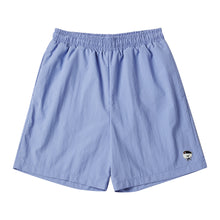 將圖片載入圖庫檢視器 BEYOND CLOSET 經典刺繡淡紫色尼龍短褲