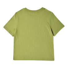 將圖片載入圖庫檢視器 BEYOND CLOSET 經典刺繡綠色純棉短版T恤

