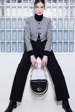 將圖片載入圖庫檢視器 LOEKA New Acme 兩用半月黑色牛皮包