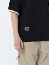 將圖片載入圖庫檢視器 CITYBREEZE 黑白拼接短袖POLO衫