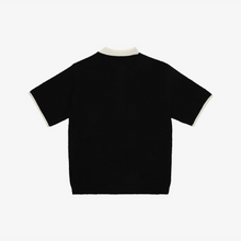 將圖片載入圖庫檢視器 CITYBREEZE 黑白拼接短袖POLO衫