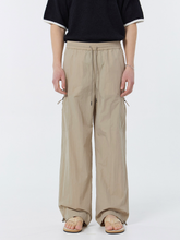 將圖片載入圖庫檢視器 CITYBREEZE 淺卡其色尼龍工裝褲