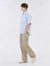 將圖片載入圖庫檢視器 CITYBREEZE 淺卡其色尼龍工裝褲